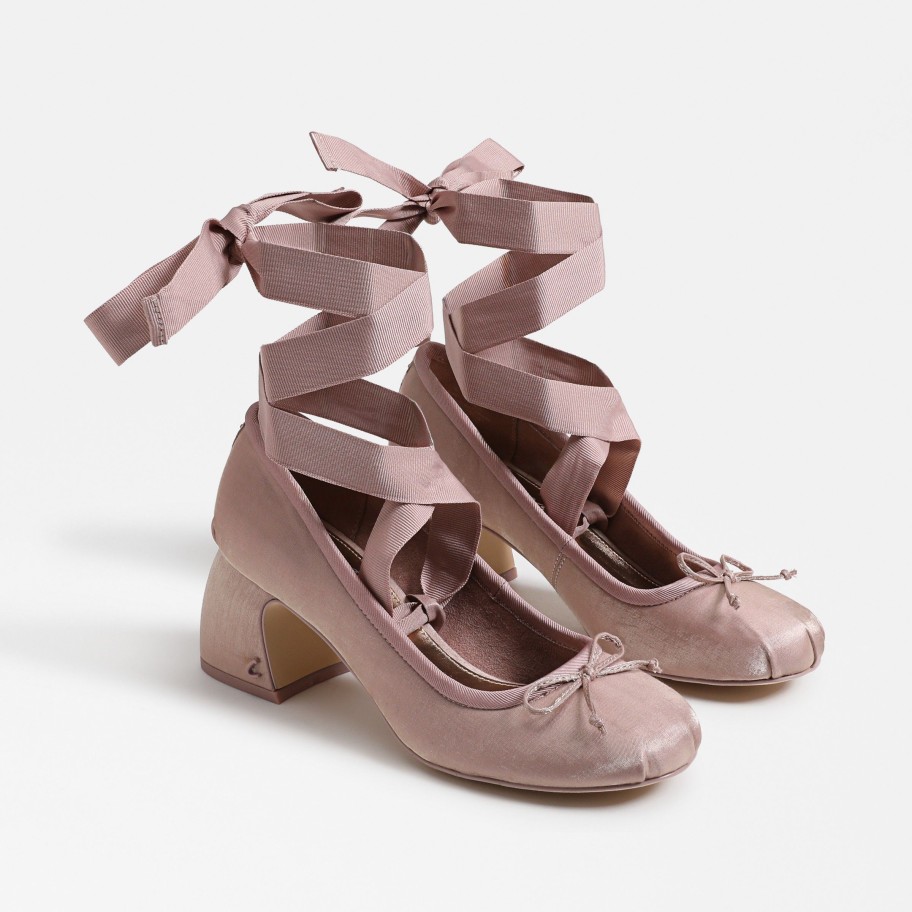 Shoes Circus | Della Wrap Up Block Heel