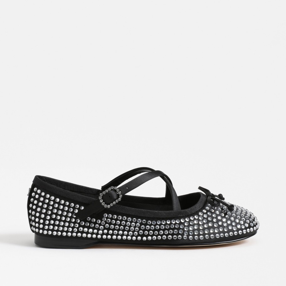 Shoes Circus | Zuri Jewel Strap Ballet Flat