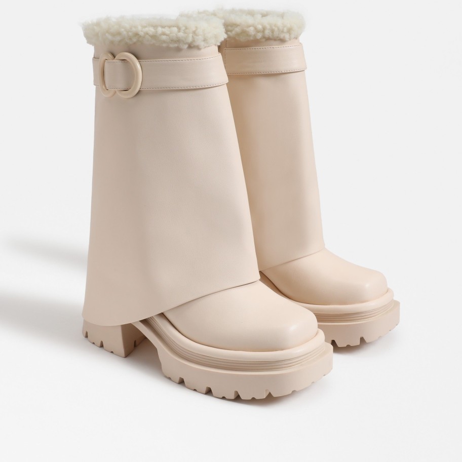 Shoes Circus | Noah Lined Lug Sole Bootie