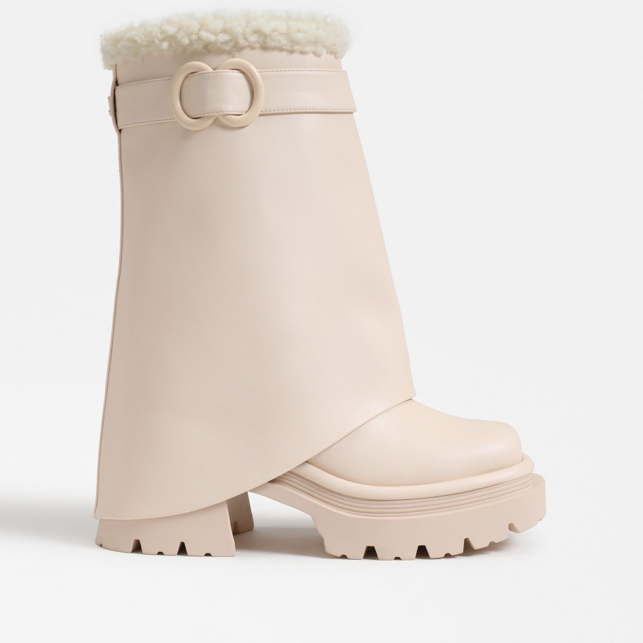 Shoes Circus | Noah Lined Lug Sole Bootie