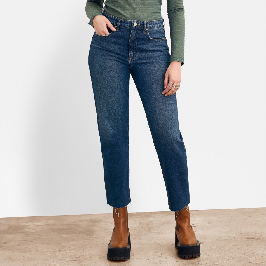 Apparel Circus | High Rise Relax Straight Jeans