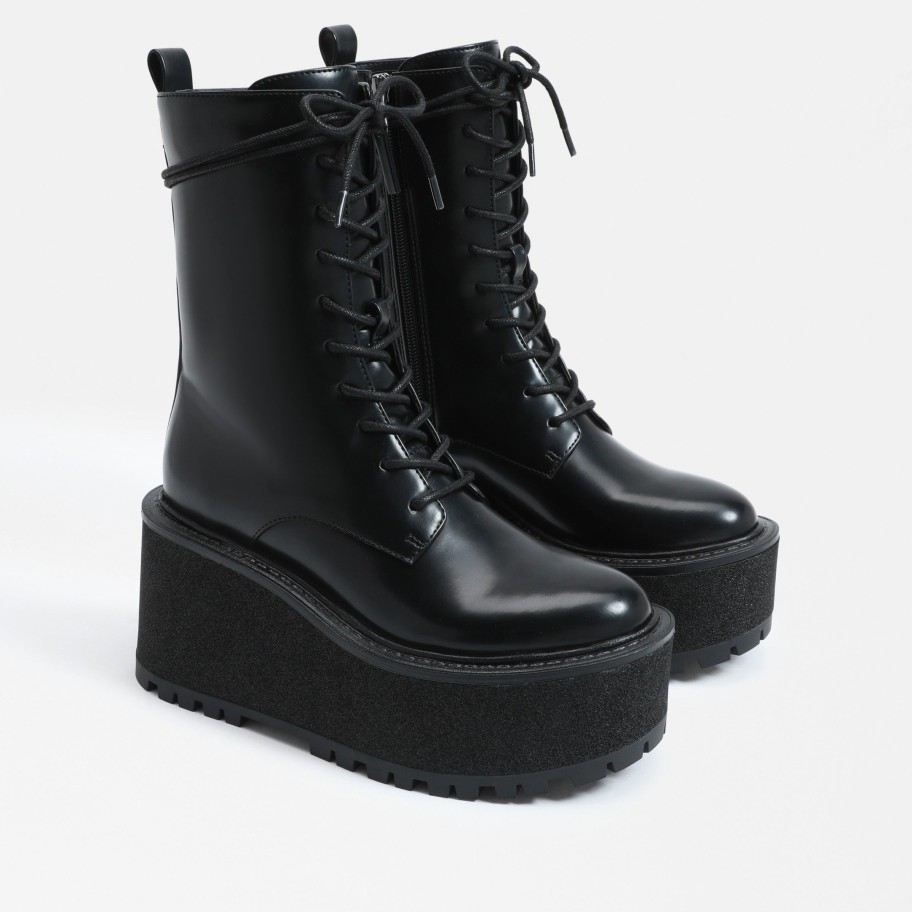 Shoes Circus | Slater Platform Combat Boot