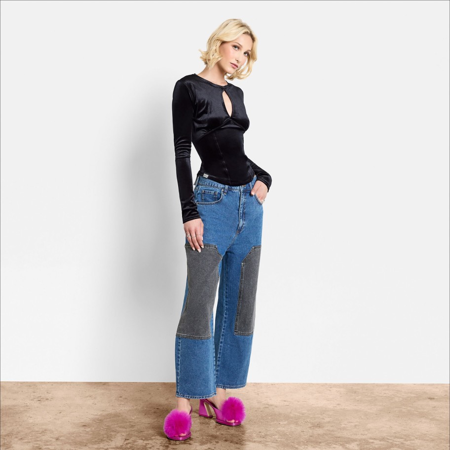 Apparel Circus | Carpenter Cropped Wide Leg Denim