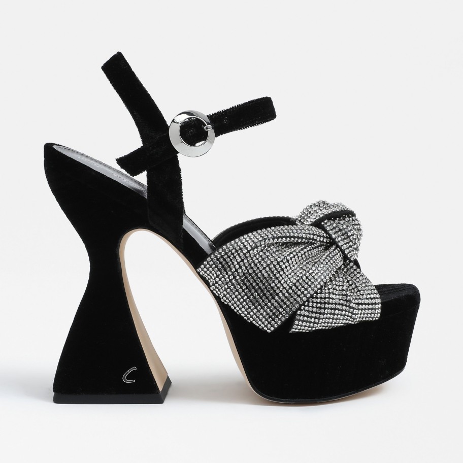 Shoes Circus | Audrea Jewel Platform Heel