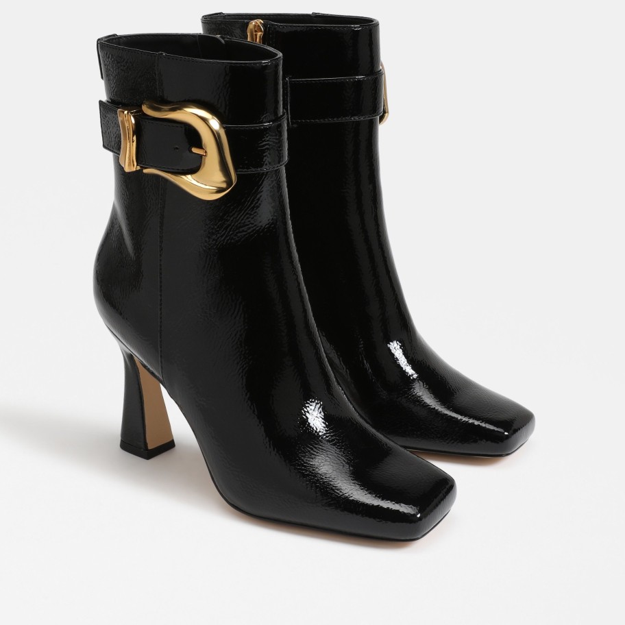 Shoes Circus | Evie Buckle Heel Bootie