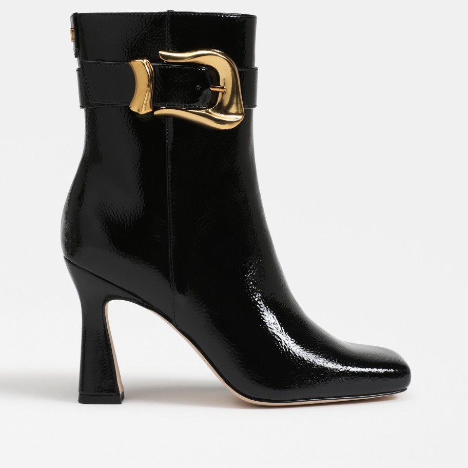 Shoes Circus | Evie Buckle Heel Bootie