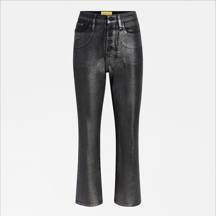 Apparel Circus | High Rise Slim Straight Pant