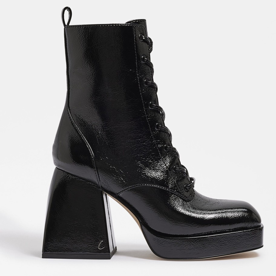 Shoes Circus | Karter Lace Up Platform Bootie